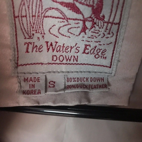 Women's Coat SzS 80% DUCK DOWN Coat Pale Lavender NWOT Quality - Picture 9 of 10